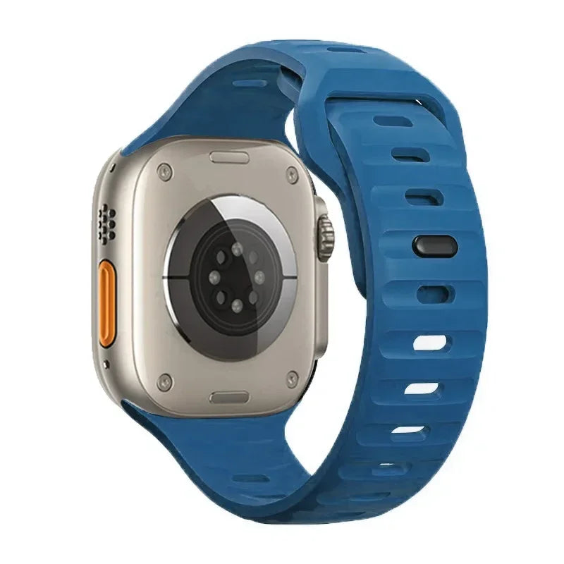 Silicone Strap for Apple Watch Band series 10 42mm 46mm 9 8 7 41 45mm ultra2 49mm 44 40 38 42mm Correa Band for Iwatch 6 SE 5 4