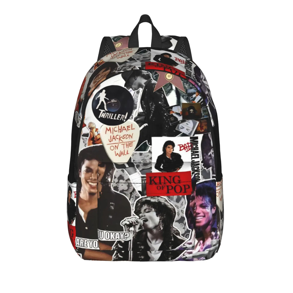 Michael Jacksons Musical Movie 2026 Casual Backpack Gift High School Business  Daypack for Men Women Laptop Canvas Bags