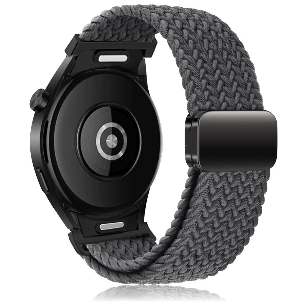 No Gaps Band For Samsung Galaxy Watch 6 4 classic/5 pro 47mm 43mm 44mm 40mm magnetic Braided bracelet Galaxy watch6 watch4 strap