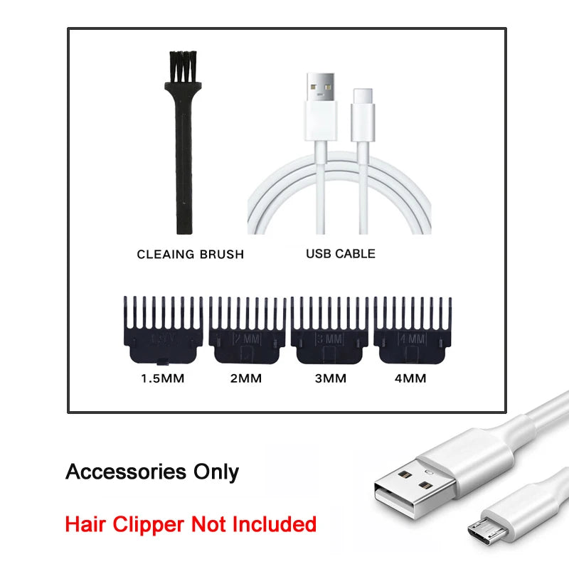 Professional Carving Hair Clipper For Men T9 Electric Hair Cutting Machine Barber Rechargeable Provide Comfortable Shave Clipper