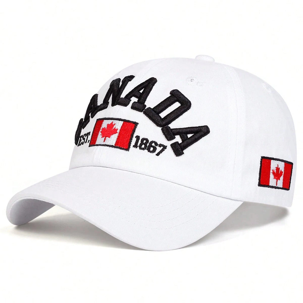 Fashion Cotton Canada Baseball Cap Flag of Canada Hat Snapback Adjuatable Mens Baseball Caps Gorras