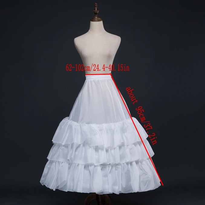 Petticoat Crinoline Slips Hoop Skirt Vintage  Underskirt for Gown Dress Many Styles for Bridal Wedding