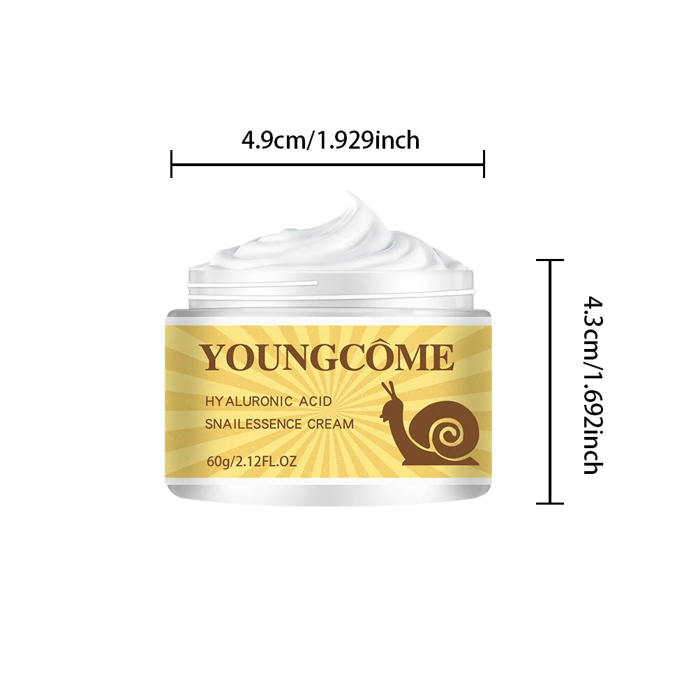 Snail Hyaluronic Acid  Essence Cream Deeply Nourishes Skin Improve Roughness Tighten Skin Repair Damaged Skin Smooth wrinkles