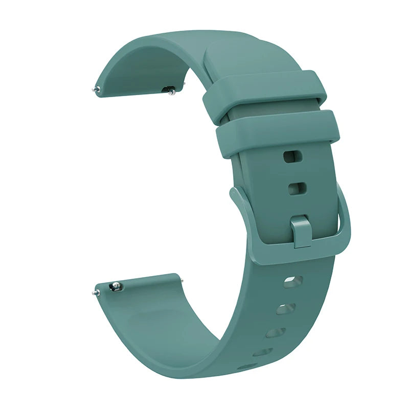 Soft Silicone Strap for Garmin Vivoactive 5 4 3 Forerunner 570 265 265s 255 55 158 165 Music Venu 3 2 S Sq 2
