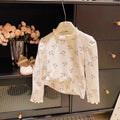 Kids Girls Full Print Bottoming Shirt Spring Autumn Baby Clothing 1-10Years Old New Fashion Casual Long-sleeved Warm Tops Winter