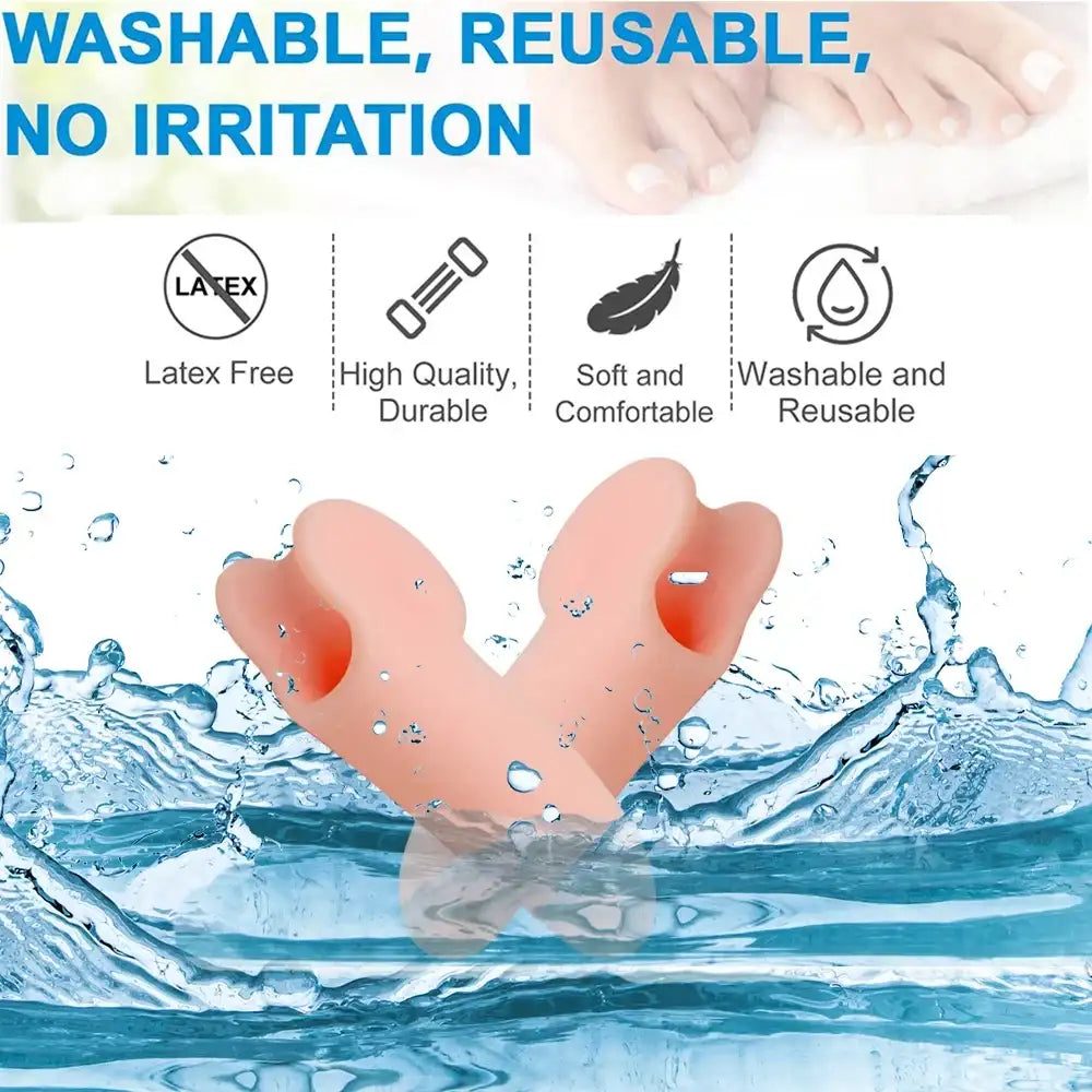 Gel Pinky Toe Separators – 2 to 20 Pack