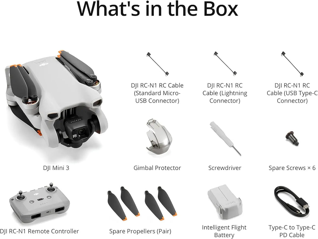 80% New DJI Mini 3 Drones with Camera for Adults 4K