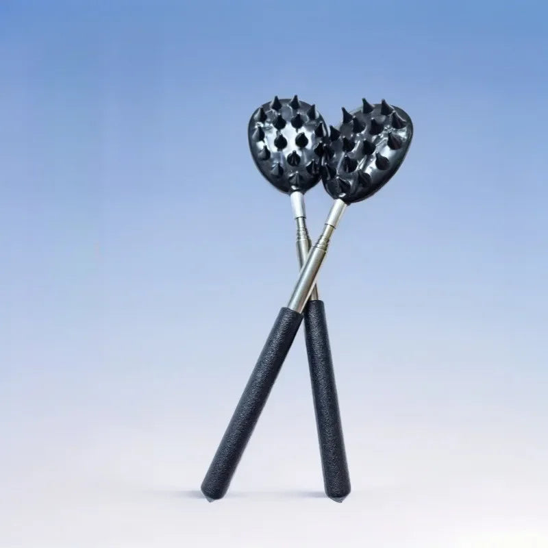 Adjustable Cactus Back Scratcher Massager for Men & Women - Long Lasting PVC Itching Stick