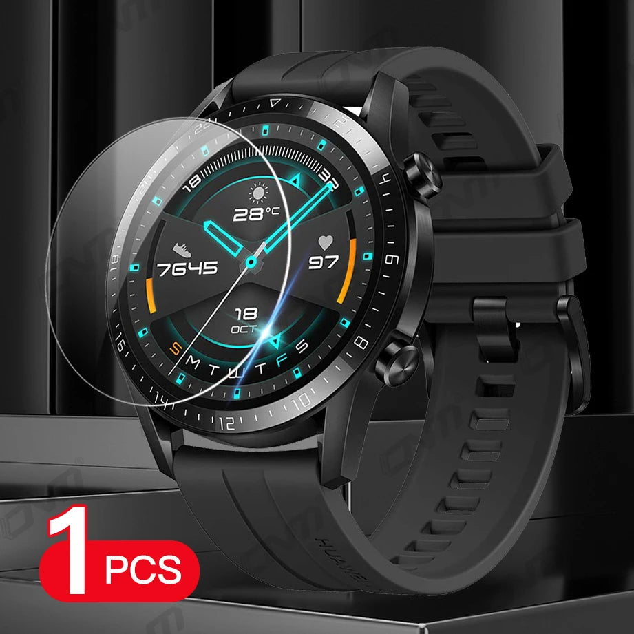9H Premium Tempered Glass for Huawei Watch GT3 Pro GT2 46MM 43MM HD Screen Protector for Huawei GT 3 2 Runner Protective Film
