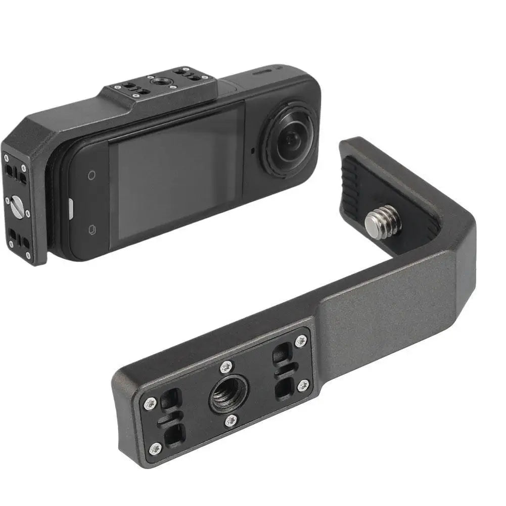 Quick-Release Bracket For Insta 360 X3/X4/X5 For Horizontal Vertical Shooting L-Shaped Adapter Bracket Panoramic Motion Camera