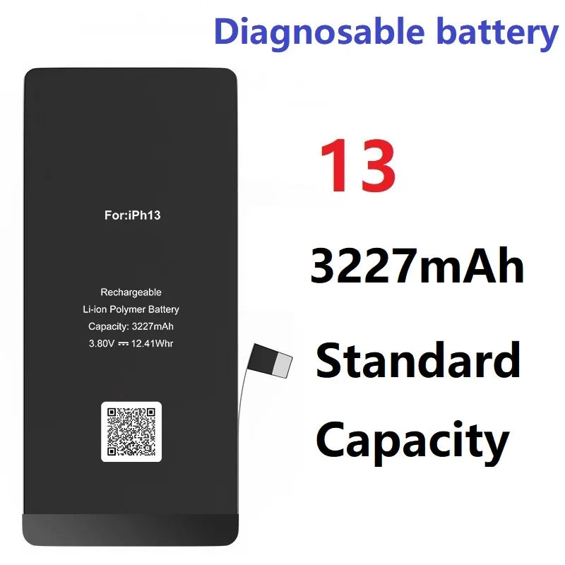 Wholesale Diagnostic Battery Standard Capacity 0 Cycle No Pop Up 100% Heath On IOS 18 26 For Iphone 12 13 14 15 Pro Max