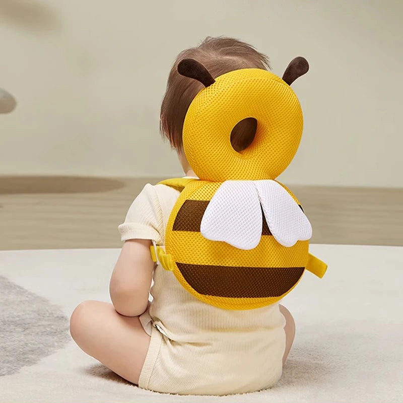 Little Bee Baby Head Protection Pillow Breathable Anti Fall Hat Suitable for Infant Children's Head Back Protector Safe Bibi