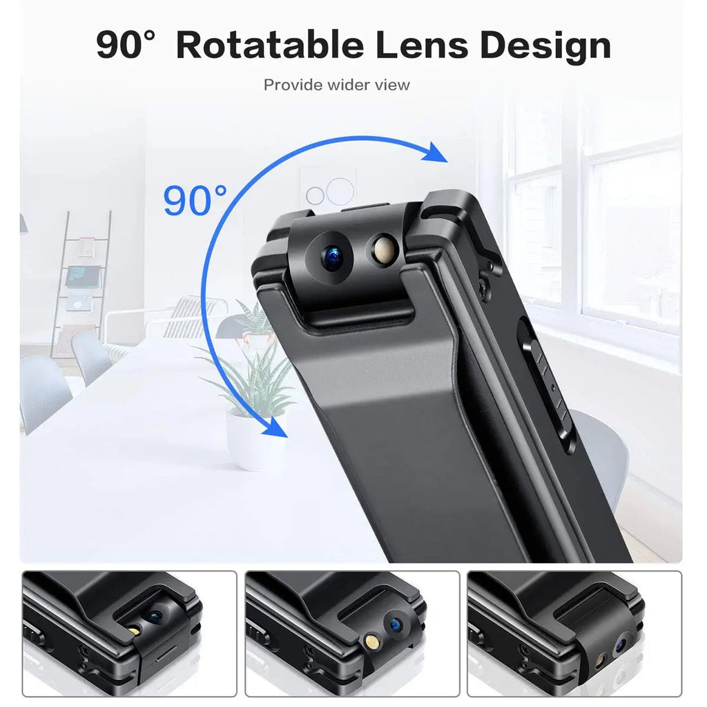 Vandlion Magnetic Digital Mini Camera HD Flashlight Micro Cam Webcam Motion Detection Snapshot Loop Recording Camcorders