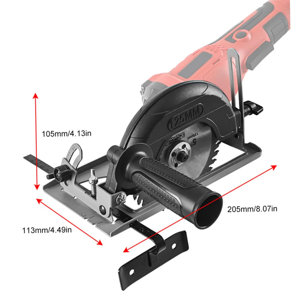 The New Angle Grinder Stand 45°Adjustable Angle Grinder to Cutting Machine Bracket Dust Free Angle Grinder Machine Base Stand