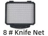 Homewise Cut Cubes and Slicing and Shredding Knife Accessories for M1 Commercial Multifunctional Vegetable Machine