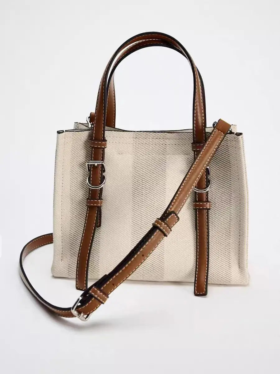 New Women Small PU Leather Tote Bags Luxury Multifunctional Versatile Ladies Fashion Shoulder Crossbody Designer Handbag