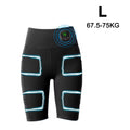 Intelligent Yoga Shorts EMS Micro Current Massage Stimulates Buttocks Muscles Lifts Buttocks And Shapes Training Pants USB
