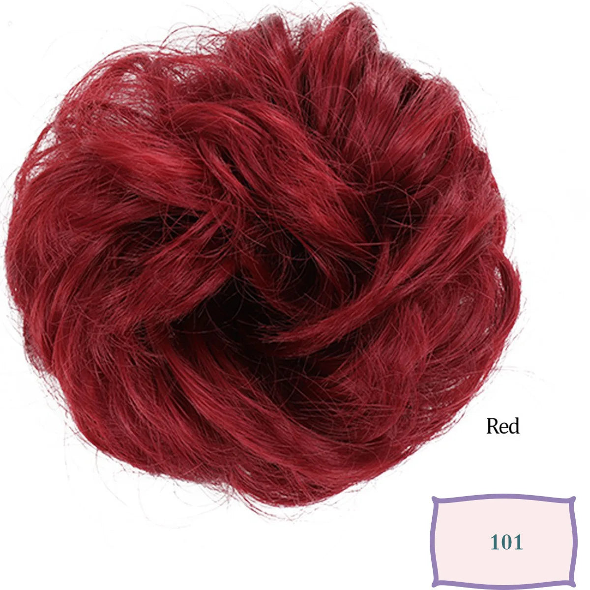 Synthetic Messy Hair Bun Chignon Scrunchies Fake Hair Band Braid Elastic Hairpiece Tail Chignon Donut Updo Hair Pieces for Women