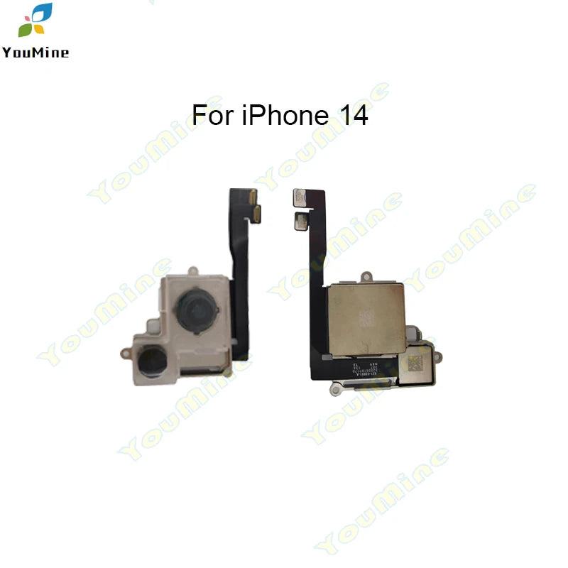 Quality Rear Camera For iPhone 12 mini 13Pro 14 Pro Max Back Camera For iphone 13 mini 14 Plus Rear Main Lens Flex Cable Camera
