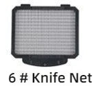 Homewise Cut Cubes and Slicing and Shredding Knife Accessories for M1 Commercial Multifunctional Vegetable Machine