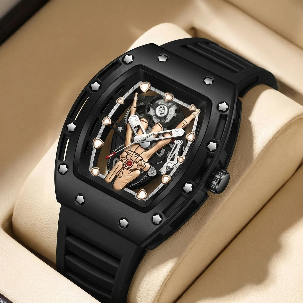 1 piece cute smiling face colorful pattern yellow strap square watch fashion personality trendy daily wear wristwatch