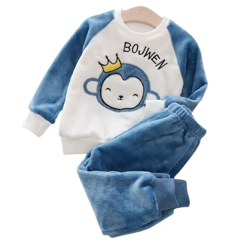 Boy's Clothing 2pcs Set Grey Baseball Hoodie Suit Infants Toddlers Car Print Pattern Cardigan And Pants Sets Casual Sportswear