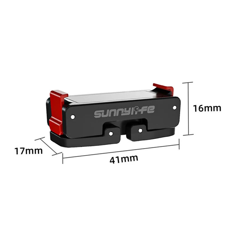 Magnetic Adapter For DJI Osmo Action 5 Pro OSMO 360 / NANO Quick-release Plate for DJI Action 6 4 3 Camera Expansion Accessories