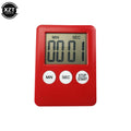 Magnetic Kitchen Timer Digital Cooking Baking LCD Count Down Up Loud Alarm Countdown Alarm Magnet Clock Sleep Clock Kitchen Sup