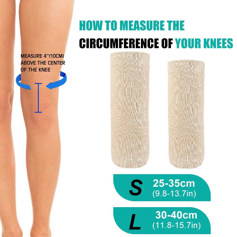 1Pcs Prosthetic Gel Socks, Skin-Friendly and Comfortable Use, Cotton and Gel Soft Liner for Daily Wear, S L Size Options