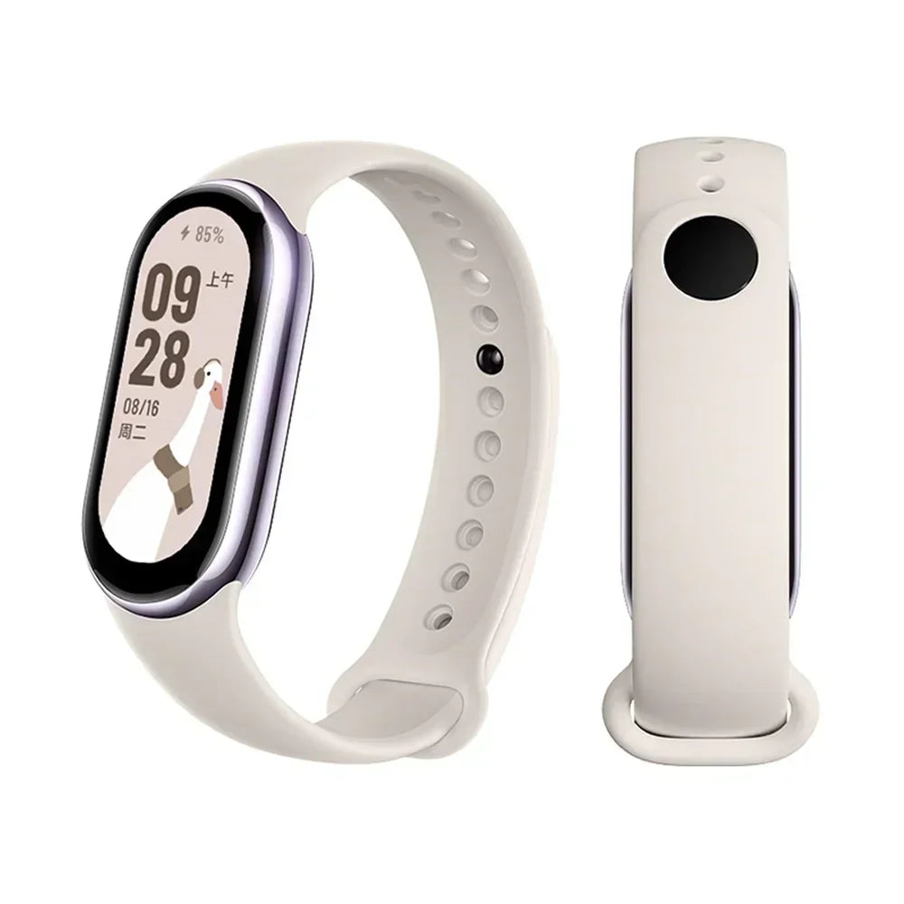 Silicone Strap For Xiaomi Mi band 8-8 NFC Sport Belt Replacement miband8 Bracelet waterproof smart band 8 watchband Accessories