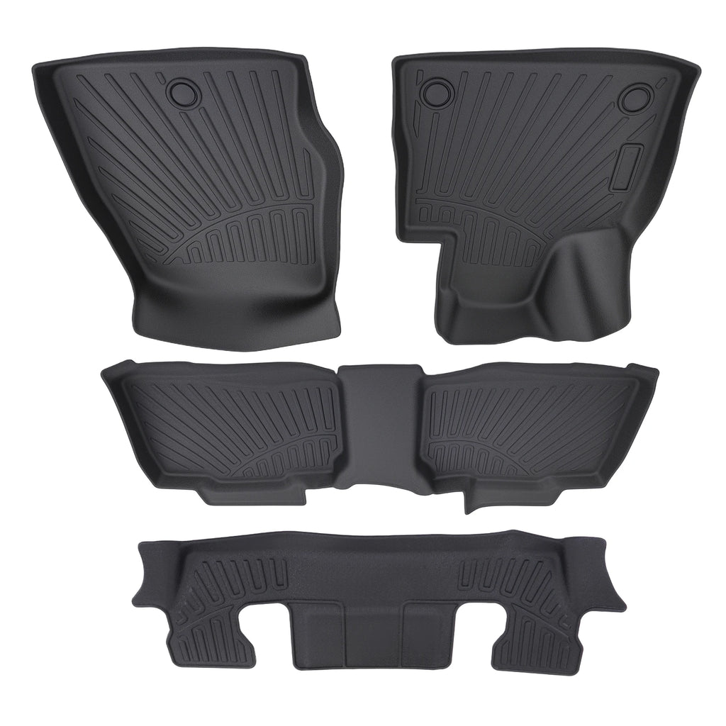 TPE Car Carpet Floor Mats for Ford Explorer 2020-25 Floor Liners Waterproof