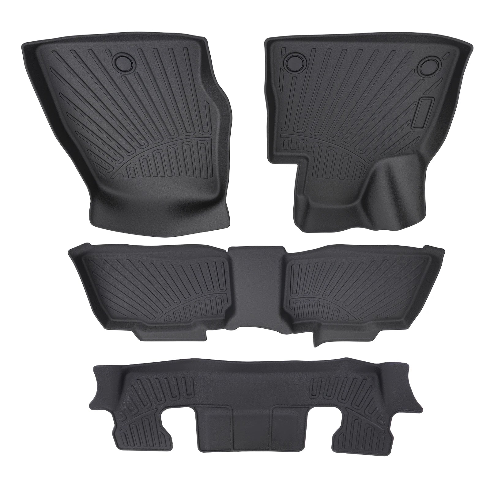 TPE Car Carpet Floor Mats for Ford Explorer 2020-25 Floor Liners Waterproof