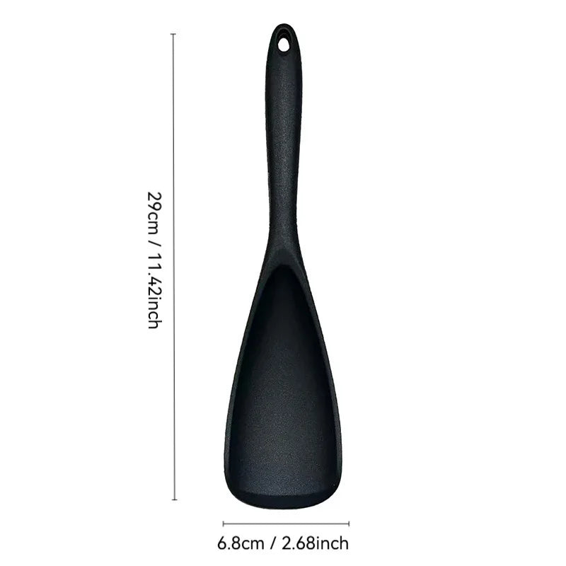 All-in-One Silicone Duckbill Spatula, Heat-Resistant Cooking Spoon, Salad Server, Ice Scoop, and Multi-Functional Spatula