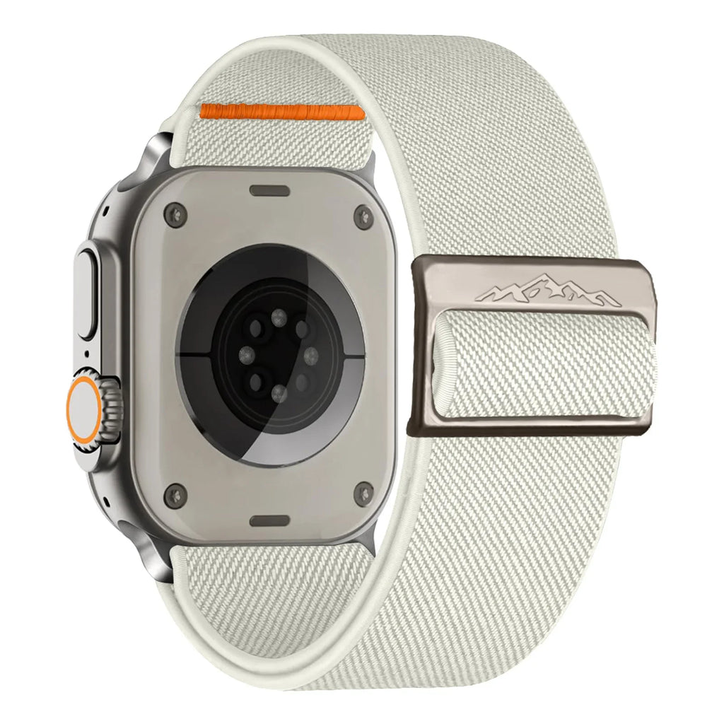Nylon Strap for Apple Watch Ultra 2 Band 49mm 9 8 7 45mm 41mm 44mm 40mm 42mm Braided Elastic Bracelet for IWatch Series 6 SE 5 4