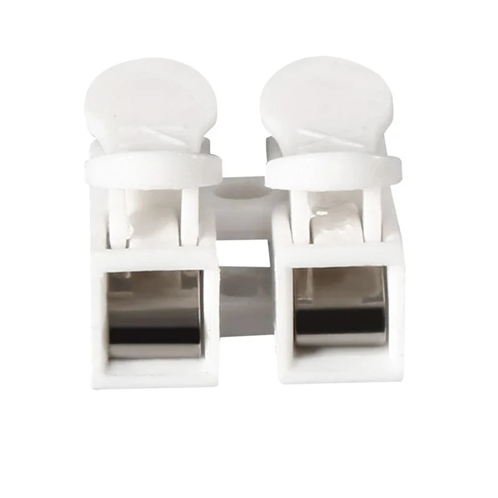 50 Pcs CH1 CH2 CH3 Quick Splice Lock Wire Connectors 1/2/3 Pins Electrical Cable Terminals For Easy Safe Splicing Into Wire