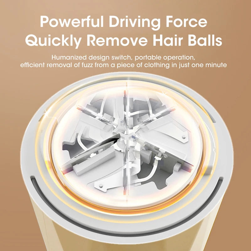 Rechargeable Portable Electric Lint Remover Pellet Fluff Hairball Shaver for Clothing