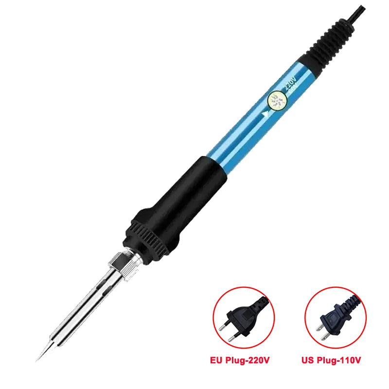 Multi-Kit Option Adjustable Temperature Electric Soldering Iron 60W Electric Soldering Iron Set Welding Solder Repair Tool