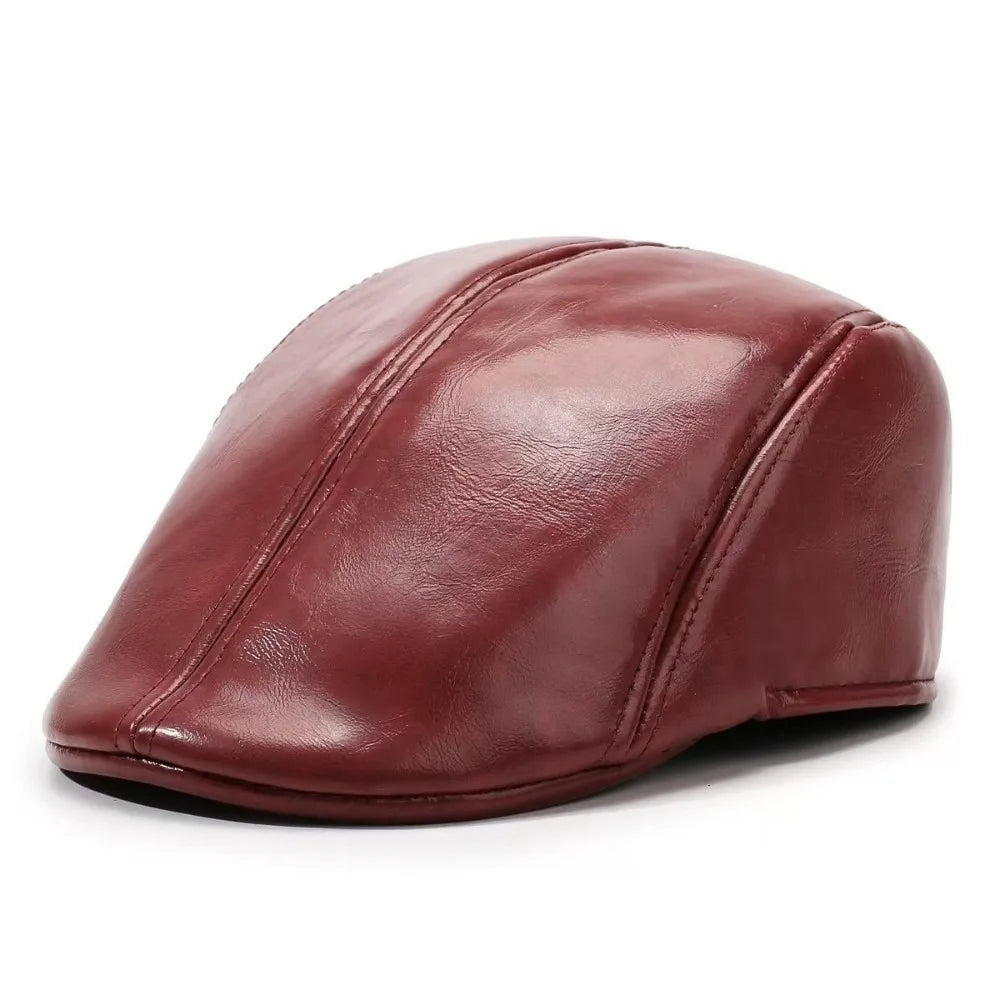 New Soft Men Berets Casual Anti-UV Newspaper Hat Dad Hat Men