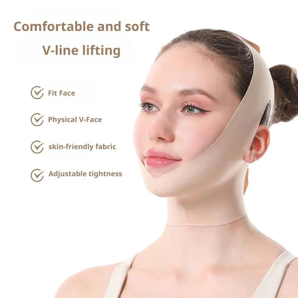 Face V Shaper Facial Slimming Bandage Relaxation Lift Up Belt Shape Lift Reduce Double Chin Face Thining Band Massage Hot Sale