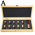 Mainspring Winder Set Brass Watch Repair Tool Wristwatch Repairing Kit DIY Watchmaker Tools Alloy Steel Watch Winding Tool