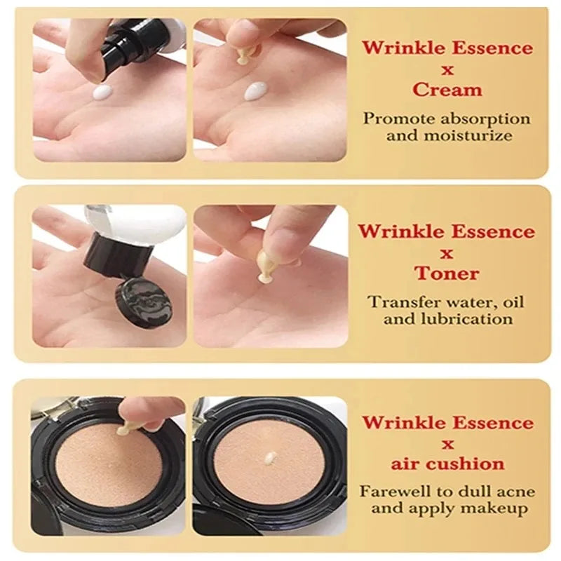 25 Placenta Capsule Serum Lightening Spots Acne Serum Firming and Brightening Skin Care Cosmetics Facial Serum