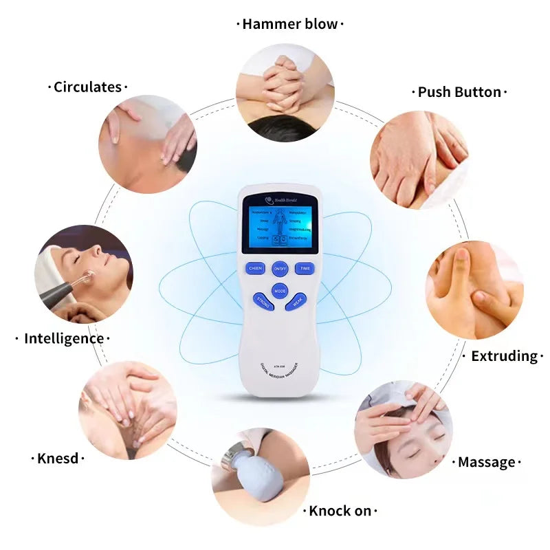 Massager Tens Muscle Stimulator Electric Acupuncture Body Massage Digital Slimming Machine Accessories Stimulator