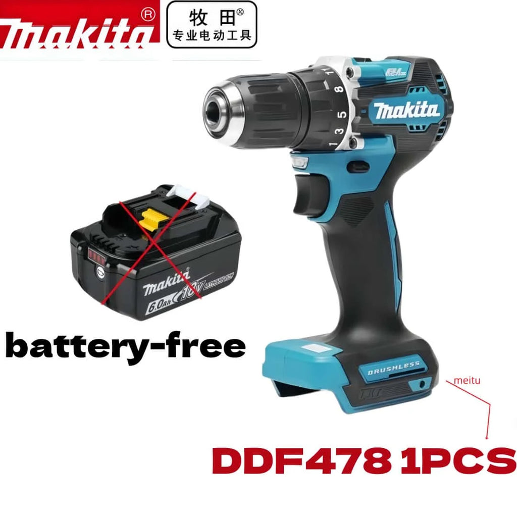 100% Genuine Original Makita 6.0Ah 18V Rechargeable Battery, BL1860B Makita 18V Battery BL1850 BL1840 BL1860 Replacement Lithium