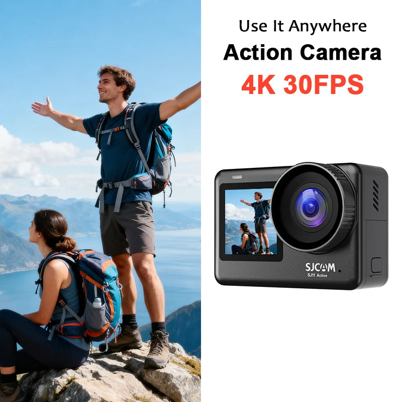 SJCAM Flagship SJ11 Or CAM4 Action Camera 4K 2.33" Touch Screen Waterproof 5G WiFi Active HDR Video action cam camera sport
