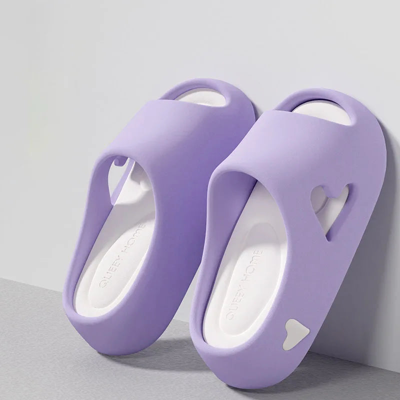 New arrival 6 cm platform EVA slipper women's light summer slides woman chunky home bath shoes girls garden clogs mute slippers