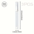 Portable Clear Foundation Dispenser Bottle 5/10/15ml Airless Vacuum Sample Container for Essence Eye Gel Cream Travel Essence Sa