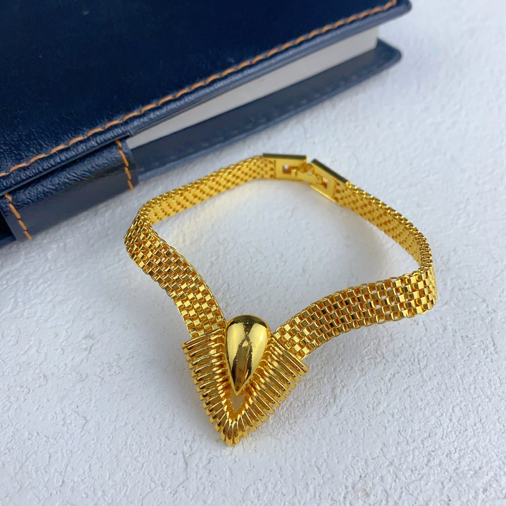 Brazilian Bridal Necklace Earrings Jewelry Set For Women Gold Plated Dubai Indian African Dubai Wedding Party Gift Jewellery