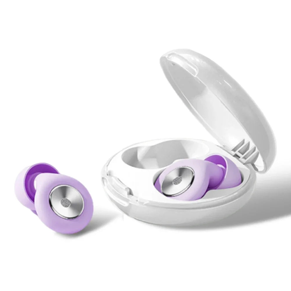 Noise Cancelling Ear Plugs for Sleeping Soft Silicone Sleep Earplugs Noise Reduction Earbuds for Sleep Work Study Travel