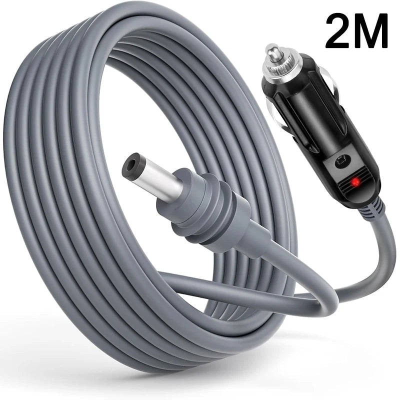 16FT/5M For Starlink Mini DC Power Cable Direct To Cigaretter 12V - 24V Adapter Power Cable For Starlink Mini Waterproof DC Plug