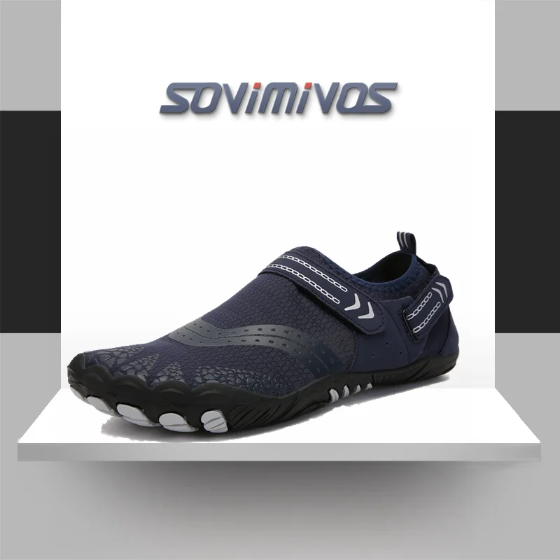 Unisex Swimming Water Shoes Men Barefoot Outdoor Beach Sandals Upstream Aqua Shoes Plus Size Nonslip River Sea Diving Sneakers